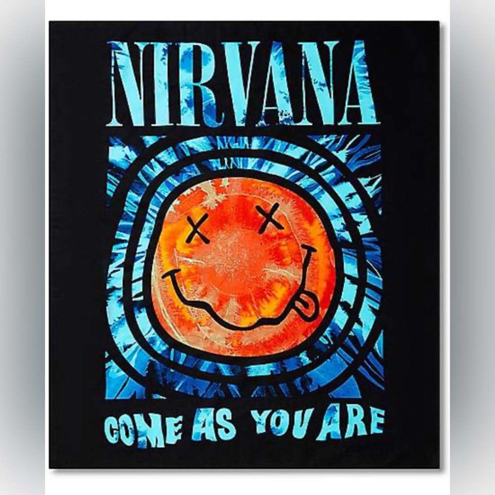 Tie Dye Nirvana Tapestry Large